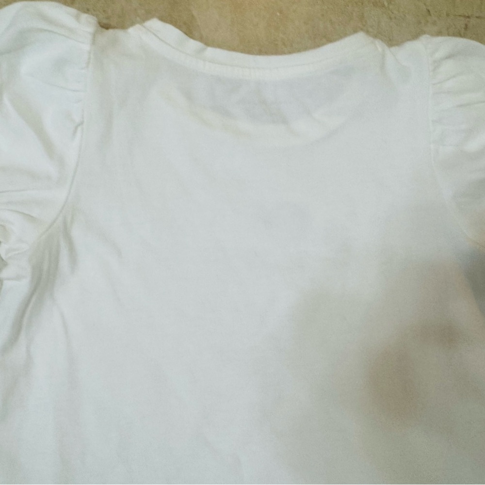 Janie and Jack Dog Friends Puff Sleeve Tee - Picture 7 of 9